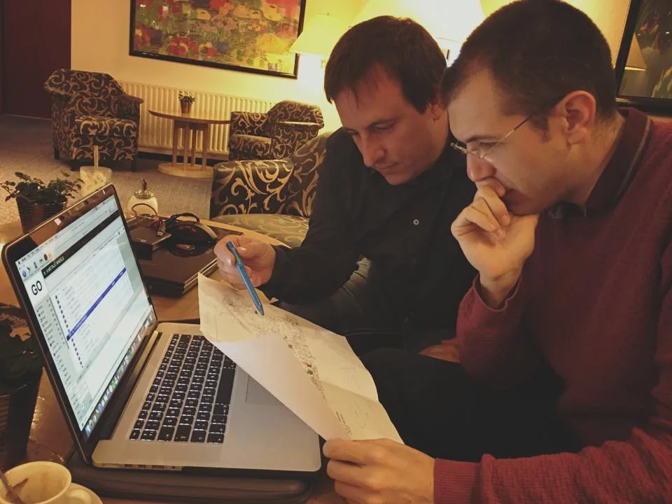 with Heiko Kraft working on Dr. Archibald